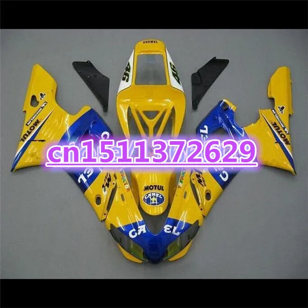 Bo 100%new Fairing Set for YZFR1 98-99 YZF1000 1998 1999 R1 yellow blue YZF R1 98 99 YZF1000 98 99 Plastic Kit
Bo 100%new Fairing Set for YZFR1 98-99 YZF1000 1998 1999 R1 yellow blue YZF R1 98 99 YZF1000 98 99 Plastic Kit
