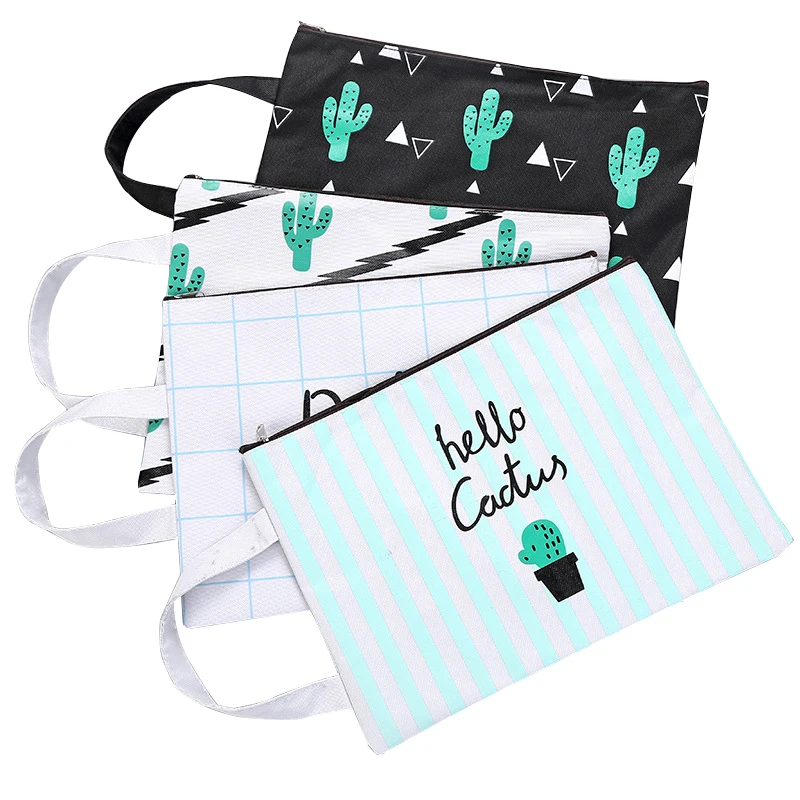 Kawaii A4 Folder For Documents Storage Bag Cute Cactus Folder Bag Zipper Handbag Holder Organizer for Office School Bag
Kawaii A4 Folder For Documents Storage Bag Cute Cactus Folder Bag Zipper Handbag Holder Organizer for Office School Bag