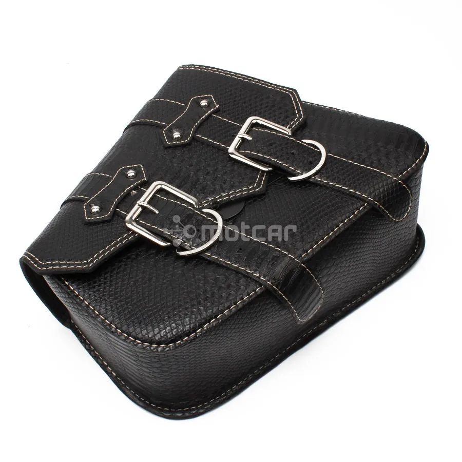 1pc Motorcycle PU Snake Skin Leather Style Saddle Bag Luggage Black Left Side Tool Bag For Honda Yamaha Harley Sportster XL 883
1pc Motorcycle PU Snake Skin Leather Style Saddle Bag Luggage Black Left Side Tool Bag For Honda Yamaha Harley Sportster XL 883