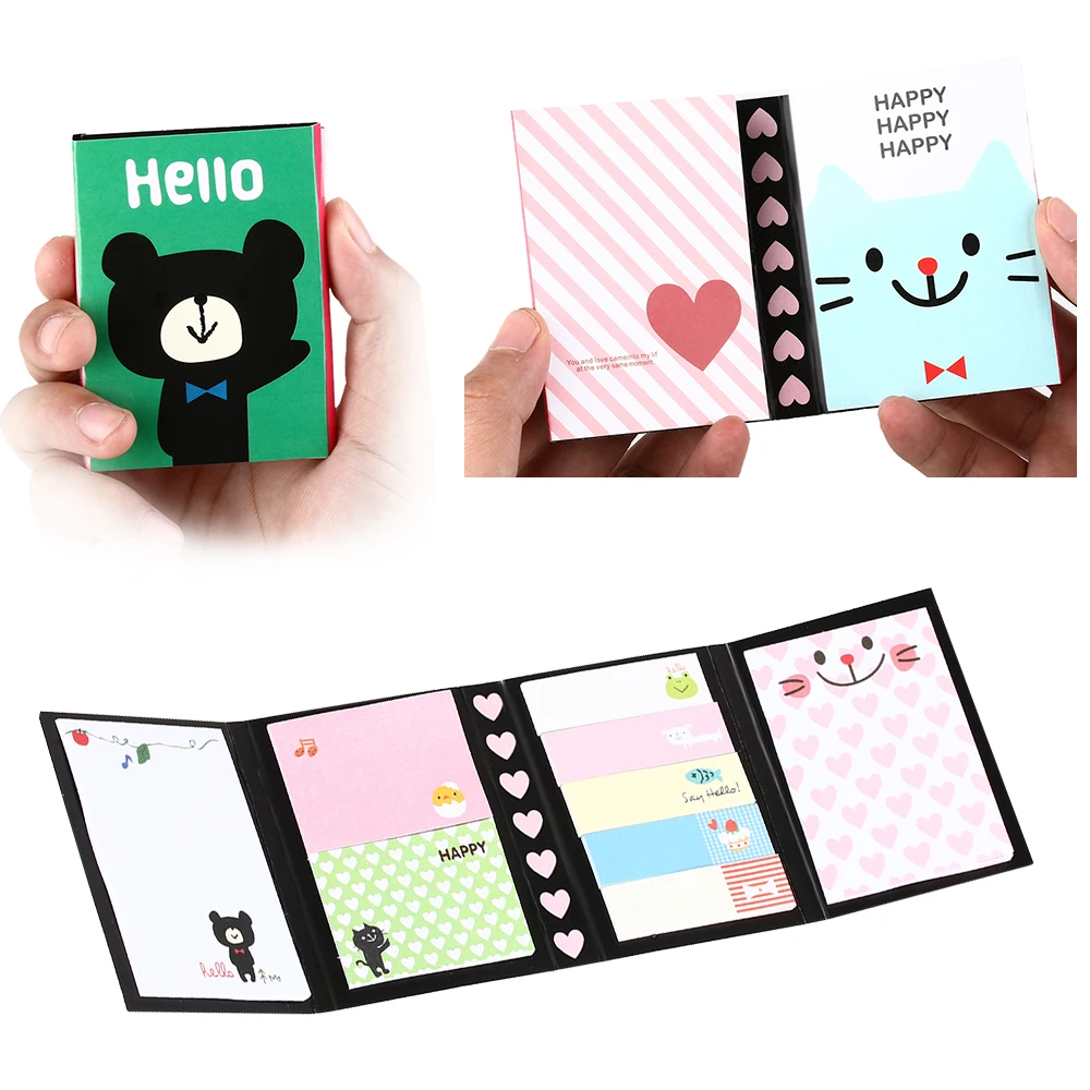 1PC New Self-Adhesive Memo Pads Lovely Animals Sticker Bookmark Marker Sticky Notes Creative School Stationery Office Supplies
1PC New Self-Adhesive Memo Pads Lovely Animals Sticker Bookmark Marker Sticky Notes Creative School Stationery Office Supplies