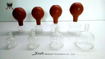 5 Cups Cups Body Massage Cupping Health care Beauty tools Medical Glass and Rubber Vacuum Suction Cupping
5 Cups Cups Body Massage Cupping Health care Beauty tools Medical Glass and Rubber Vacuum Suction Cupping