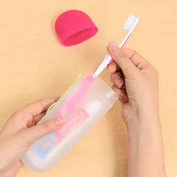 Creative Portable Toothpaste Toothbrush Holder Case Dustproof Germproof Storage Box Bathroom Accessories
Creative Portable Toothpaste Toothbrush Holder Case Dustproof Germproof Storage Box Bathroom Accessories