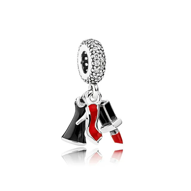 5PCS-New-Enamel-High-Heeled-Shoes-Lipstick-Skirt-Pendant-Fit-Pandora-Bracelet-Charm-DIY-Bead-Jewelry.jpg_640x640