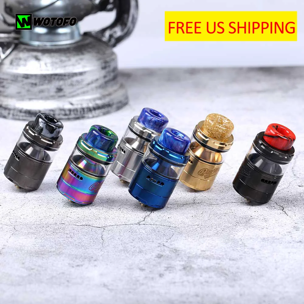 【US】Original Wotofo Profile Unity RTA 3.5ml Capacity 25mm Top Filling 0.13ohm Mesh Coil RTA Tank For 510 thread VS Profile
【US】Original Wotofo Profile Unity RTA 3.5ml Capacity 25mm Top Filling 0.13ohm Mesh Coil RTA Tank For 510 thread VS Profile