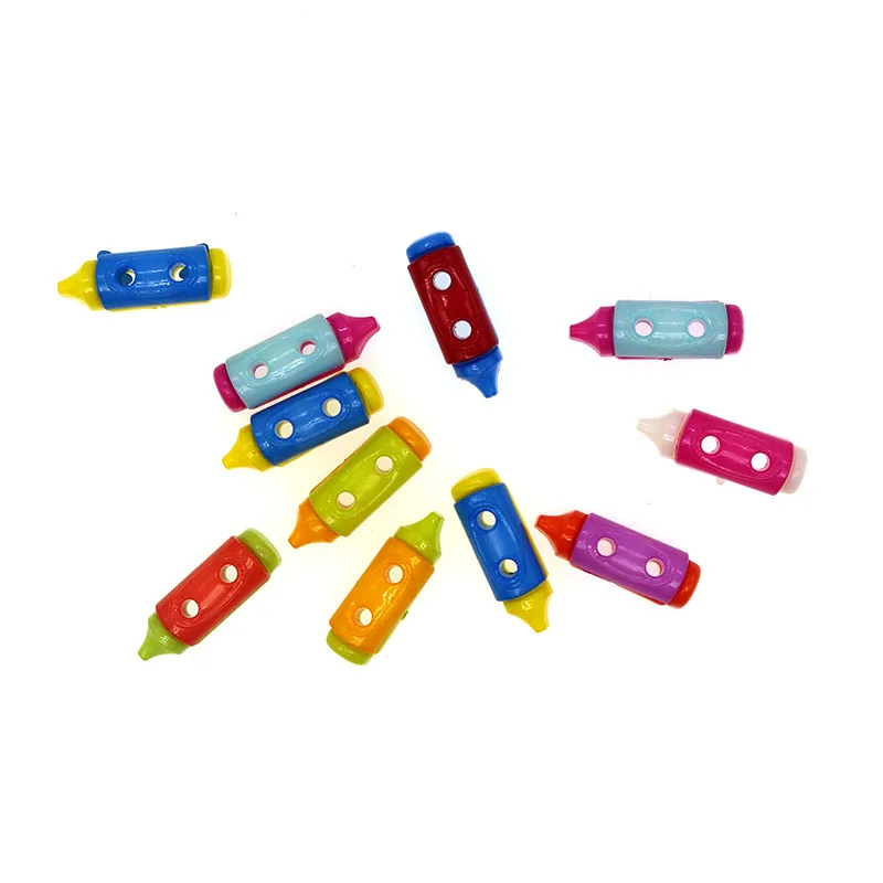 50PCs Plastic Buttons Single hole Pencil Cartoon Mixed Random Button Scrapbooking Sewing Accessories Craft JS7023 20*7mm
50PCs Plastic Buttons Single hole Pencil Cartoon Mixed Random Button Scrapbooking Sewing Accessories Craft JS7023 20*7mm