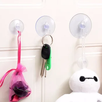 ZLinKJ 4 Size/pack Wall Hooks Hanger Transparent Kitchen Bathroom Suction Cup Suckers Robe Hooks
ZLinKJ 4 Size/pack Wall Hooks Hanger Transparent Kitchen Bathroom Suction Cup Suckers Robe Hooks