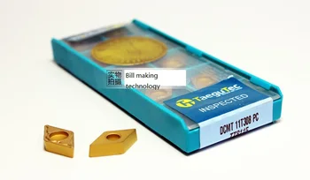 Taegutec DCMT 11T308 PC TT8115 tungsten carbide inserts turning tools wholesale DCMT11T308PC TT8115 CVD coated for steel
Taegutec DCMT 11T308 PC TT8115 tungsten carbide inserts turning tools wholesale DCMT11T308PC TT8115 CVD coated for steel