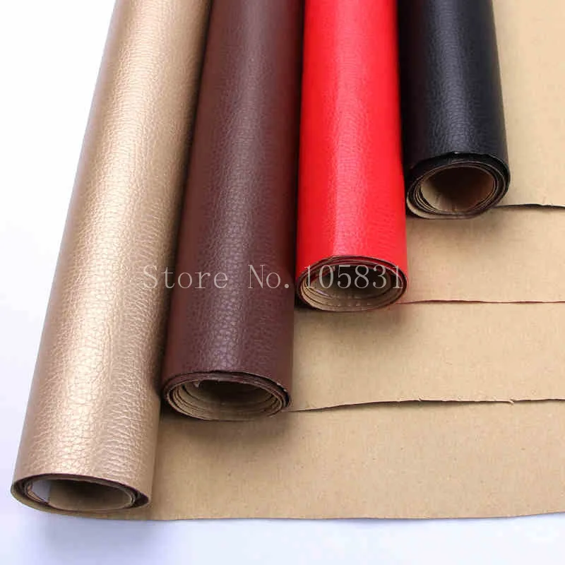 Image Sofa Leather Fabric , Self Adhesive Seal Upholstery Car Interior Repair Leather Patches Cloth , Soft Bag Back Super Glue Leather