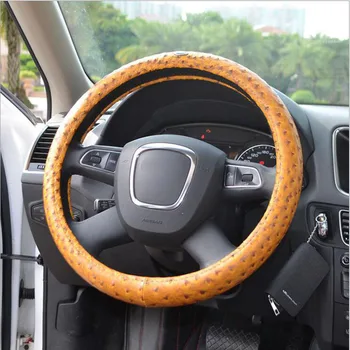 Car Steering Wheel Cover Fit For 37.5cm Steering Cover Female Pink Purple Fashion Massage Steering Wheel Cover Accessories
Car Steering Wheel Cover Fit For 37.5cm Steering Cover Female Pink Purple Fashion Massage Steering Wheel Cover Accessories