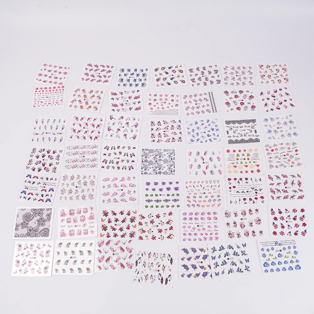 Hot Patterns Design 50 Sheets Mixed Designs Water Transfer Nail Art Sticker Watermark Decals DIY Decoration Random Pattern
Hot Patterns Design 50 Sheets Mixed Designs Water Transfer Nail Art Sticker Watermark Decals DIY Decoration Random Pattern