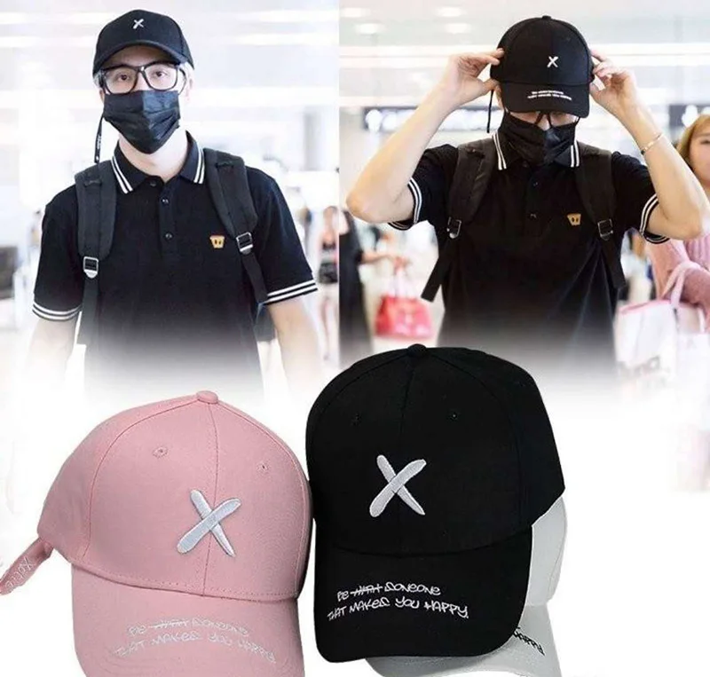 Unisex Baseball Cap X Letter Embroidery Outdoor Men Women Sports Snapback Teenage Dance Hat Adjustable Sun Caps Casquette (3)
