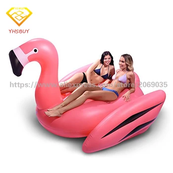 190cm 75inch Giant Luxury Pink Inflatable Flamingo Pool Float Ride-On Swimming Broad Lounger For Kids Adults Summer Party Toys
190cm 75inch Giant Luxury Pink Inflatable Flamingo Pool Float Ride-On Swimming Broad Lounger For Kids Adults Summer Party Toys