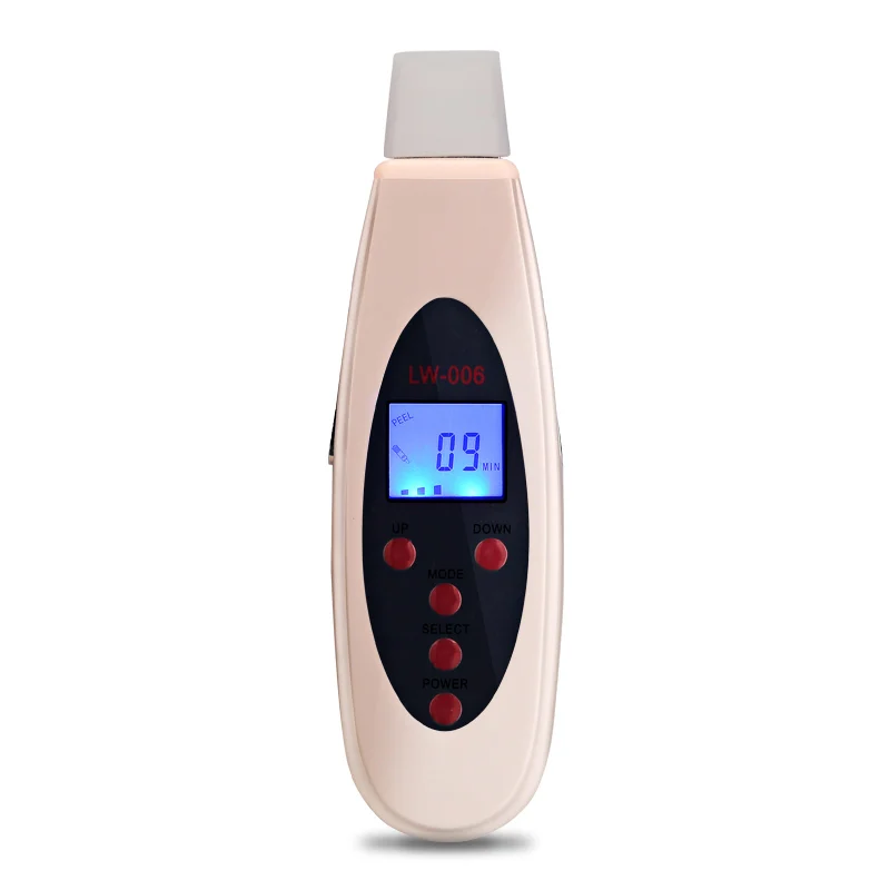 Professional Ultrasonic Skin Scrubber Skin Peeling Extractor Facial Deep Cleaning Beauty Device Skin Nano Care Rejuvenation face 
Professional Ultrasonic Skin Scrubber Skin Peeling Extractor Facial Deep Cleaning Beauty Device Skin Nano Care Rejuvenation face