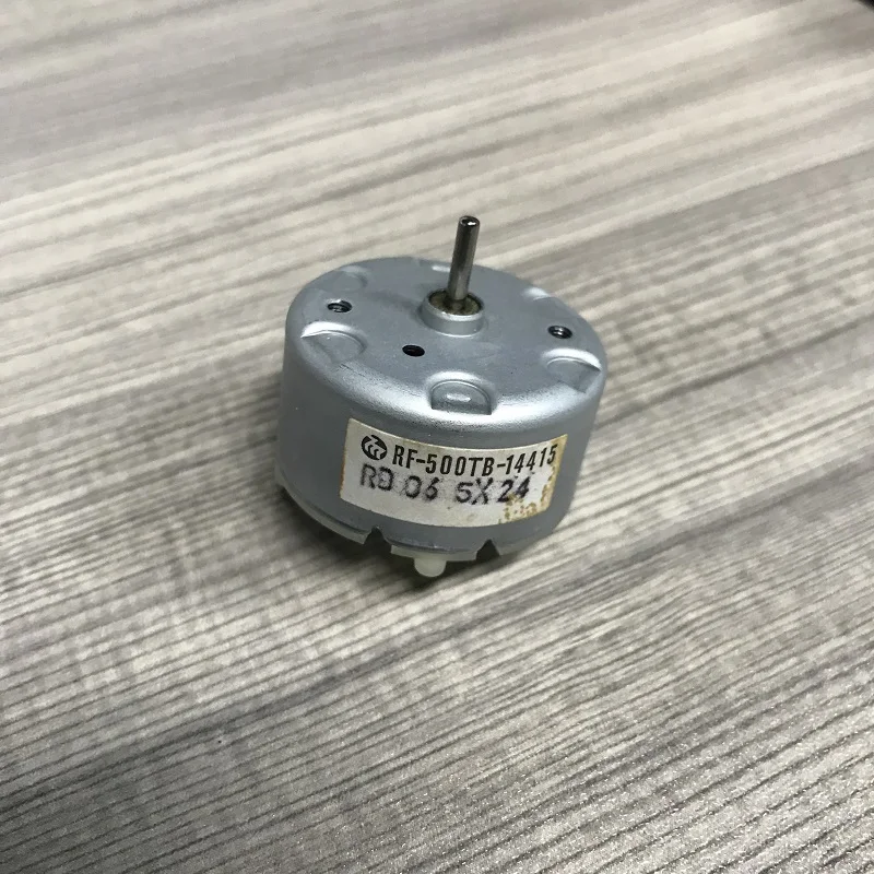 MABUCHI RF-500TB-14415 Micro Round 32mm Diameter Mini DC Motor 3V-9V 5V 3200RPM Bell Fragrance Mixer CD DVD VCR player
MABUCHI RF-500TB-14415 Micro Round 32mm Diameter Mini DC Motor 3V-9V 5V 3200RPM Bell Fragrance Mixer CD DVD VCR player