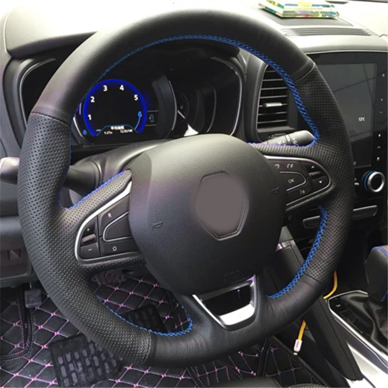 Free Shipping High Quality cowhide Top Layer Leather handmade Sewing Steering wheel covers protect For Renault Kadjar
Free Shipping High Quality cowhide Top Layer Leather handmade Sewing Steering wheel covers protect For Renault Kadjar