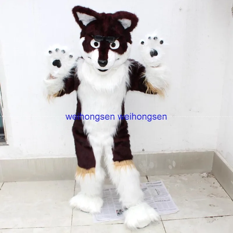 EVA Material Helmet Luxury Plush Simulation fur wolf Mascot Costumes Movie props show walking cartoon Apparel cosplay 133
EVA Material Helmet Luxury Plush Simulation fur wolf Mascot Costumes Movie props show walking cartoon Apparel cosplay 133