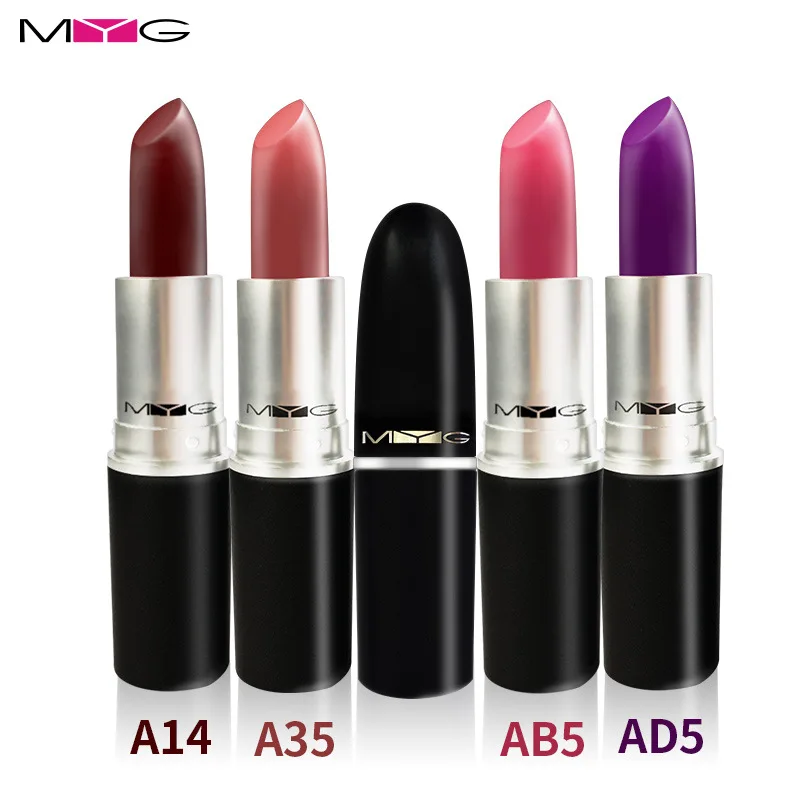Высококачественная матовая губная помада MYG макияж Diva Ruby woo Angel Chili Красивая