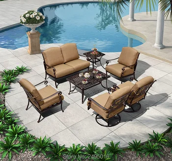 Sofa set Cast-aluminum restaurant outdoor furniture patio furniture garden furniture leisure seater furniture
Sofa set Cast-aluminum restaurant outdoor furniture patio furniture garden furniture leisure seater furniture