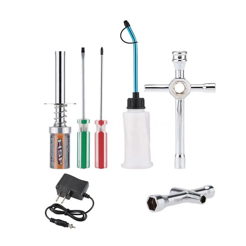 Xiangtat HSP Nitro RC Car Buggy Truck Starter Kit Glow Plug Igniter with Plug Charger Tool
Xiangtat HSP Nitro RC Car Buggy Truck Starter Kit Glow Plug Igniter with Plug Charger Tool