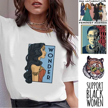 Feminist Feminism Girl Power Feminina T Shirt Women Fashion Tshirt Female Clothing Graphic Tees for Femme T-shirt Clothes Tops
Feminist Feminism Girl Power Feminina T Shirt Women Fashion Tshirt Female Clothing Graphic Tees for Femme T-shirt Clothes Tops