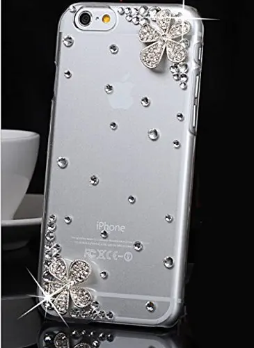 3d-Handmade-Clear-Bling-Flower-Crystal-Rhinestone-Diamond-Pearl-Skin-Case-Cover-for-iPhone-X-4S (1)