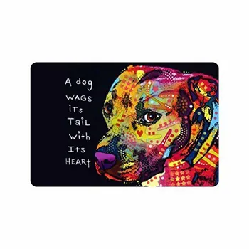 Mats 30"(L) x 18"(W) Oil Painting Pit Bull Dog,A Dogs Wags Its Tail with Its Heart Indoor/Outdoor Floor Mat Doormat
Mats 30"(L) x 18"(W) Oil Painting Pit Bull Dog,A Dogs Wags Its Tail with Its Heart Indoor/Outdoor Floor Mat Doormat