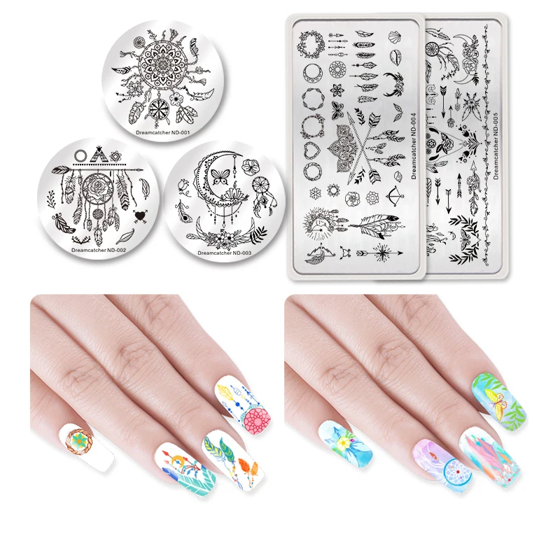 NICOLE DIARY Nail Stamping Image Plate Tattoo Nature Animal Bird Heart Nail Art Stamp Template Stencil Nails Tool
NICOLE DIARY Nail Stamping Image Plate Tattoo Nature Animal Bird Heart Nail Art Stamp Template Stencil Nails Tool