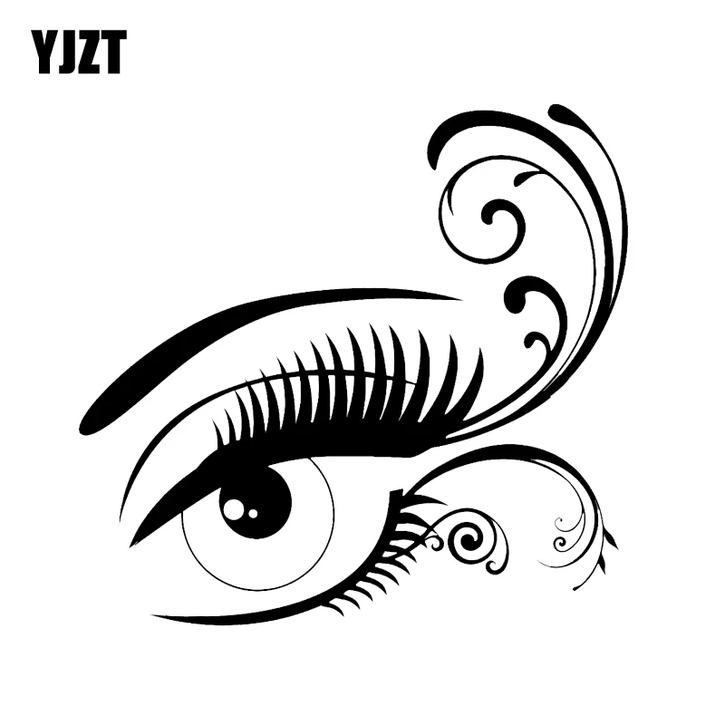 YJZT 14.8*14CM Mysterious Beautiful Sexy Eye Lashes Car Sticker Decor Vinyl Black Silver C12-0575
YJZT 14.8*14CM Mysterious Beautiful Sexy Eye Lashes Car Sticker Decor Vinyl Black Silver C12-0575