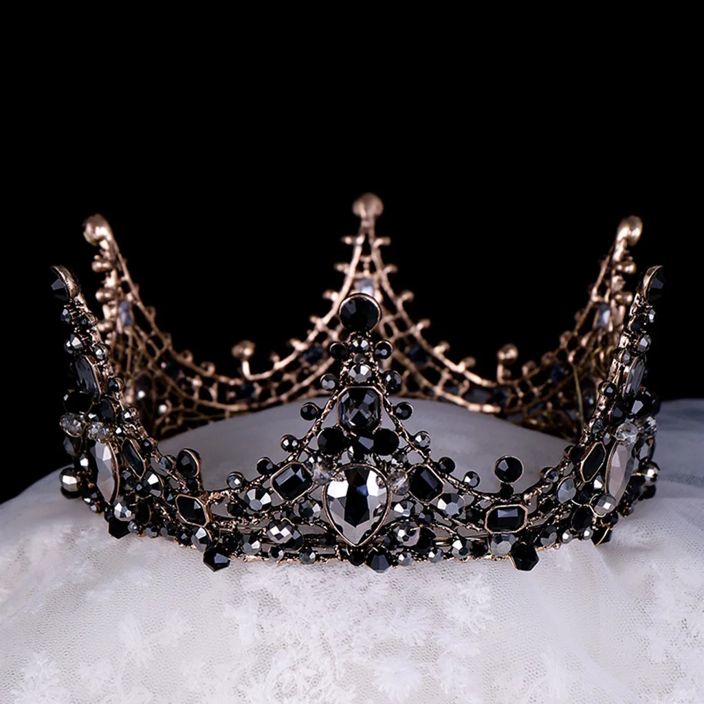 GEMIXI New Woman Luxury Elegant Crown Full Black Zircon Flower Headwear Headband Ladies
GEMIXI New Woman Luxury Elegant Crown Full Black Zircon Flower Headwear Headband Ladies