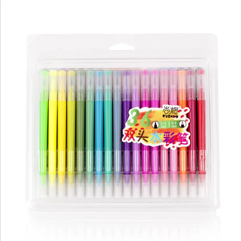 Dual Brush Art Markers Pen Fine Tip and Brush Drawing Painting Watercolor Pens for Coloring Manga Calligraphy
Dual Brush Art Markers Pen Fine Tip and Brush Drawing Painting Watercolor Pens for Coloring Manga Calligraphy