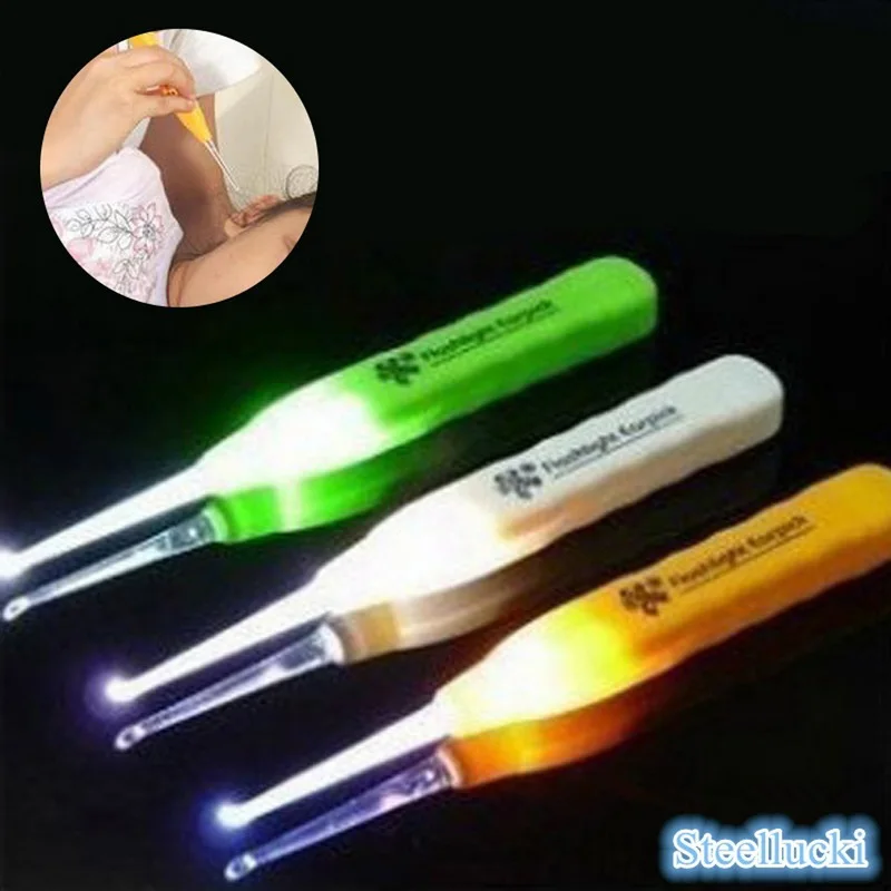 Hoomall Plastic LED Ear Pick Flashlight Luminous Ear Wax Remover Creative Japanese Style Home Kitchen Tools Gadgets Random Color
Hoomall Plastic LED Ear Pick Flashlight Luminous Ear Wax Remover Creative Japanese Style Home Kitchen Tools Gadgets Random Color