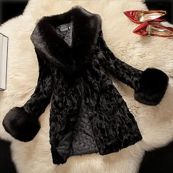 Faux fur coat for women rabbit fur 2019 winter slim warm thick outerwear for women large size solid winter Faux Fox overcoat 6XL
Faux fur coat for women rabbit fur 2019 winter slim warm thick outerwear for women large size solid winter Faux Fox overcoat 6XL