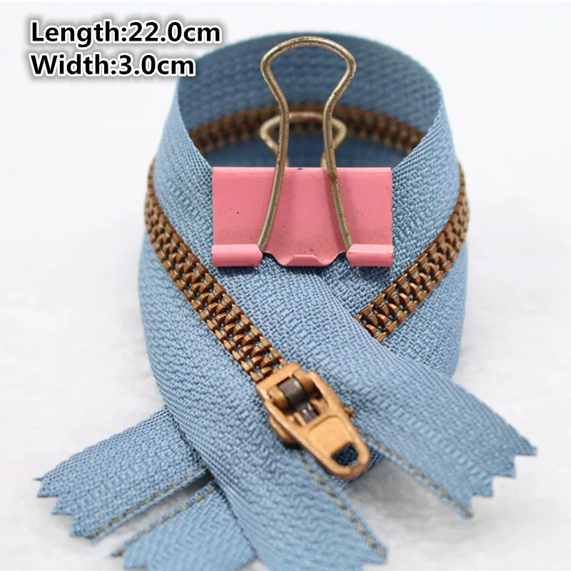 Free shipping 22cm blue-gray metal Zippers 10PCS 3# DIY Sewing clothes pants Zipper For Sewing Cushion/Back Tailor Tools 02
Free shipping 22cm blue-gray metal Zippers 10PCS 3# DIY Sewing clothes pants Zipper For Sewing Cushion/Back Tailor Tools 02