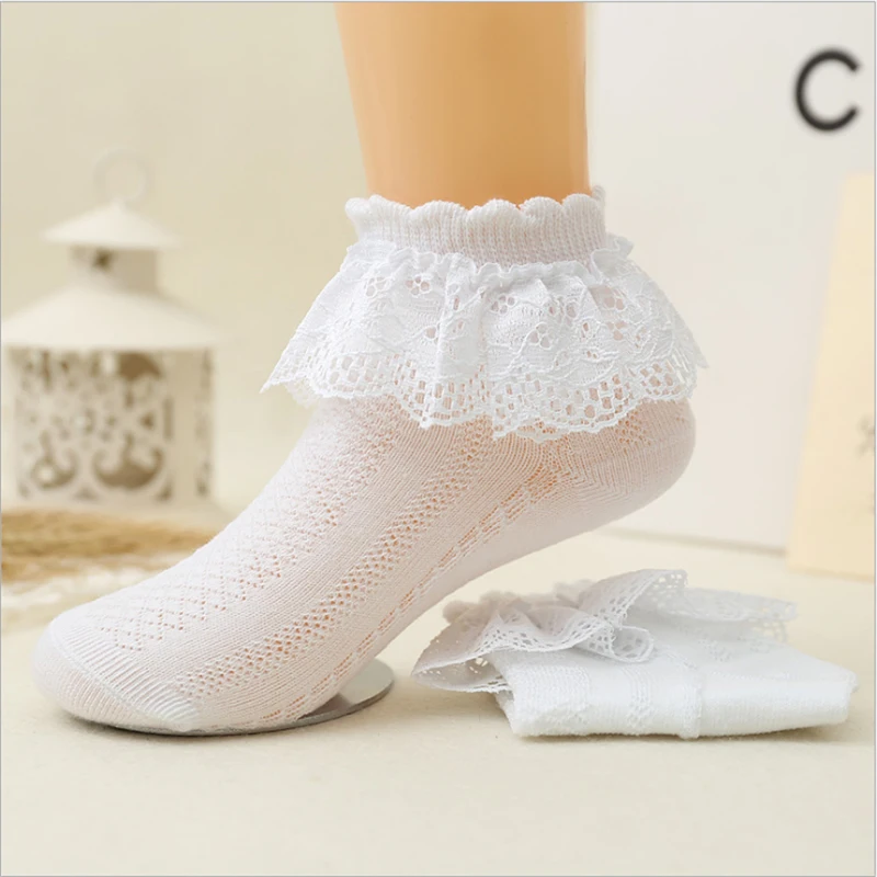 5pairs/lot Sweet Princess Girl Cute Ladies Lace Ruffle Frilly Ankle Socks white summer style children's girls clothing 1-9T 2017
5pairs/lot Sweet Princess Girl Cute Ladies Lace Ruffle Frilly Ankle Socks white summer style children's girls clothing 1-9T 2017