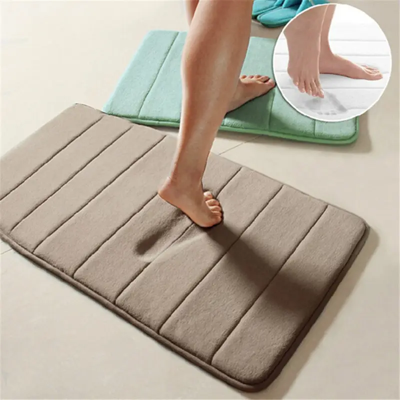 Top Quality 40x60cm Memory Foam Solid Mat Area rug Bedroom Rugs Mats Carpet Doormat For Hallway Living Room Kitchen Floor Decor
Top Quality 40x60cm Memory Foam Solid Mat Area rug Bedroom Rugs Mats Carpet Doormat For Hallway Living Room Kitchen Floor Decor