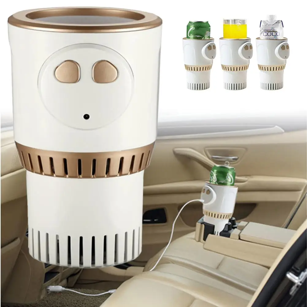 Car Home Office Hot Cold Smart Cup Small Refrigerator Freezing Heating Mini Portable Hot Cup Drink Holder Beverage Can Cooler
Car Home Office Hot Cold Smart Cup Small Refrigerator Freezing Heating Mini Portable Hot Cup Drink Holder Beverage Can Cooler