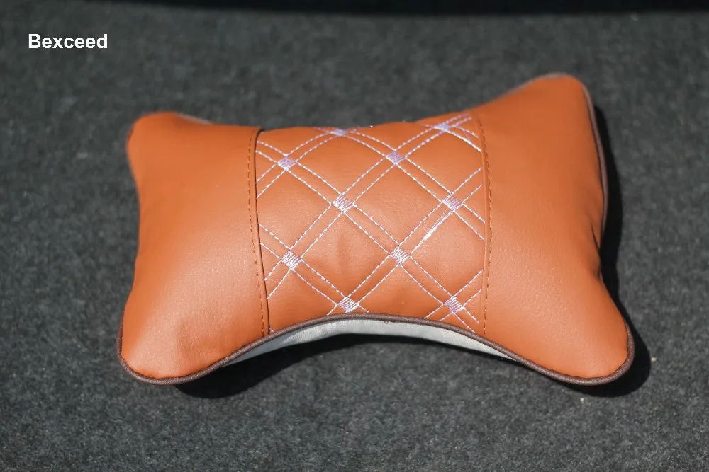 2pcs/pair Auto super soft leather neck pillow, car seat cover the head and neck of the other car headrest cushion embroidery
2pcs/pair Auto super soft leather neck pillow, car seat cover the head and neck of the other car headrest cushion embroidery