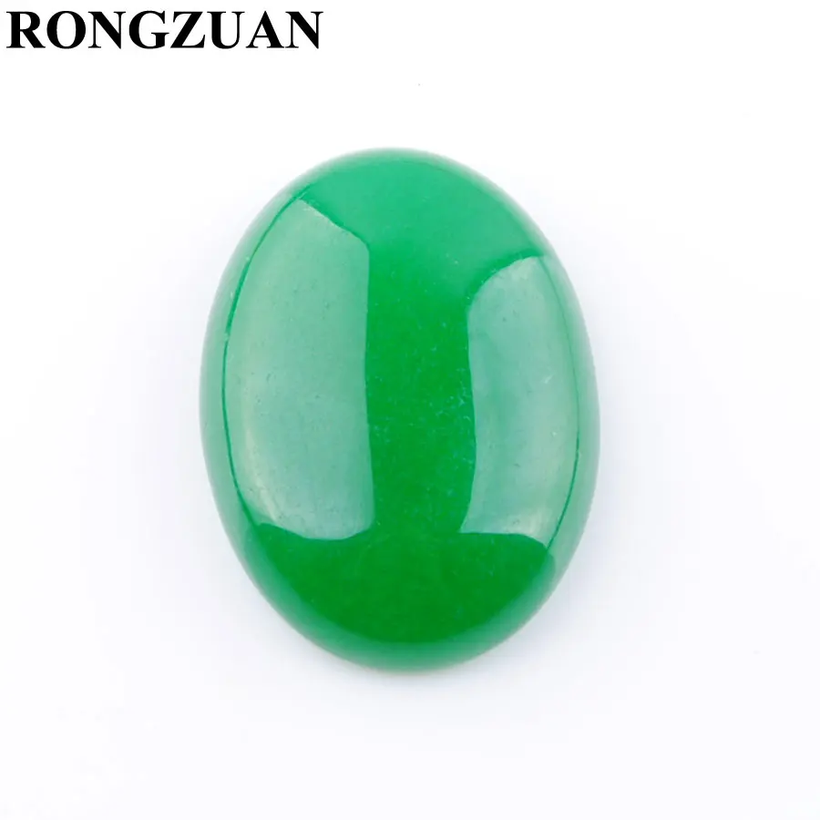 RONGZUAN Oval Green Jades Natural Gem Stone Cabochon CAB Flat Back Beads No Hole for Jewelry Earrings Making 22x30mm 1Pcs TU3299
RONGZUAN Oval Green Jades Natural Gem Stone Cabochon CAB Flat Back Beads No Hole for Jewelry Earrings Making 22x30mm 1Pcs TU3299