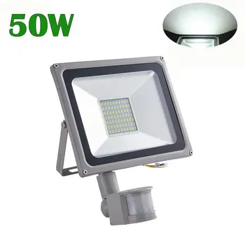 50W LED Floodlight Spotlight Waterproof IP65 PIR LED Projector Lamp Motion Sensor Flood Lamp LED Sensor Outdoor Lighting AC220V
50W LED Floodlight Spotlight Waterproof IP65 PIR LED Projector Lamp Motion Sensor Flood Lamp LED Sensor Outdoor Lighting AC220V
