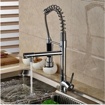 Wholesale and Retail Pull Down Dual Spout Kitchen Sink Faucet Chrome Single Handle Hot and Cold Kitchen Sink Mixer Tap
Wholesale and Retail Pull Down Dual Spout Kitchen Sink Faucet Chrome Single Handle Hot and Cold Kitchen Sink Mixer Tap