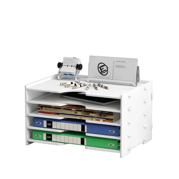 Wooden Office Organizer A4 Paper File Holder 4 Layers Multi-Use Sundries Storage Box Eco PVC Wood Bedside Desk Storage Holder
Wooden Office Organizer A4 Paper File Holder 4 Layers Multi-Use Sundries Storage Box Eco PVC Wood Bedside Desk Storage Holder