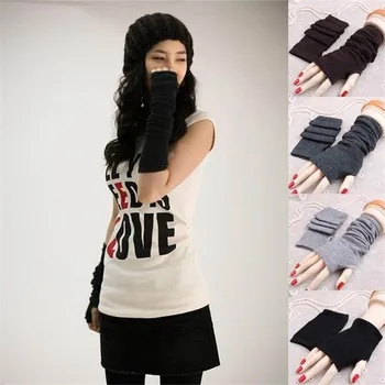 Spring Autumn Women Knitted Arm Warmers Winter Fashion Fingerless Gloves Button Mitten Long Gloves Guantes Tactical Gloves
Spring Autumn Women Knitted Arm Warmers Winter Fashion Fingerless Gloves Button Mitten Long Gloves Guantes Tactical Gloves