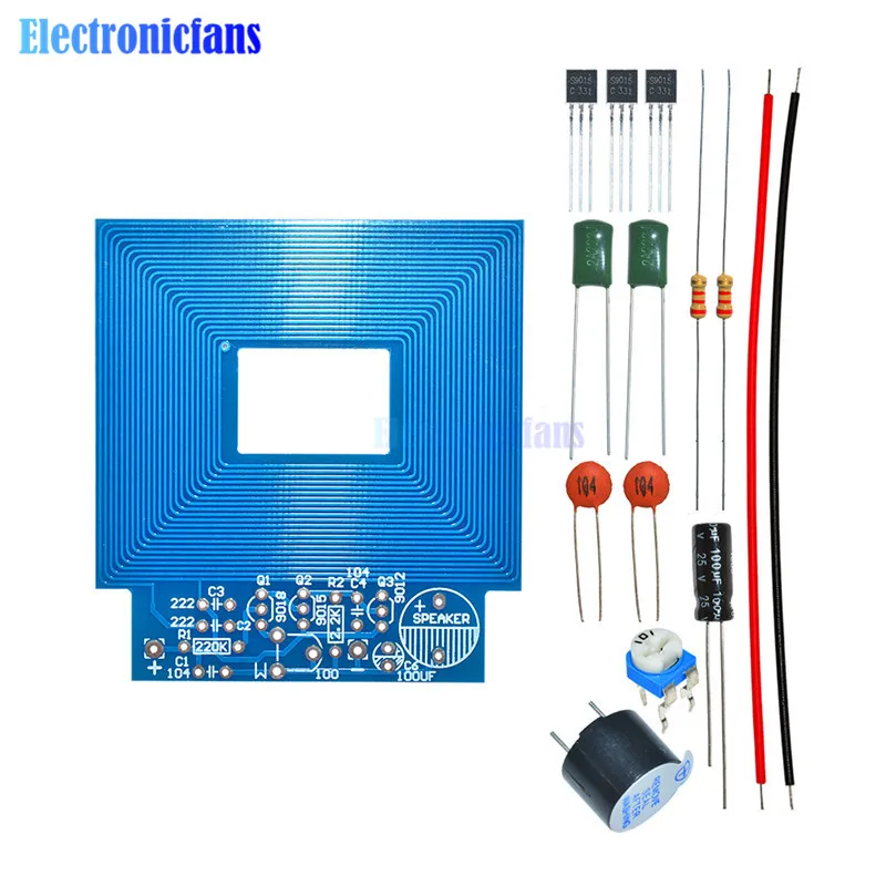 Diy Simple Metal Detector Metal Locator Kit DC 3V-5V Electronic Metal Sensor Module Induction Suite
Diy Simple Metal Detector Metal Locator Kit DC 3V-5V Electronic Metal Sensor Module Induction Suite