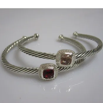 925 Silver Jewelry 4mm Bracelet with Garnet Lavender Amethyst Morganite and Diamonds Fashion Braceelt Brand Bracelet
925 Silver Jewelry 4mm Bracelet with Garnet Lavender Amethyst Morganite and Diamonds Fashion Braceelt Brand Bracelet