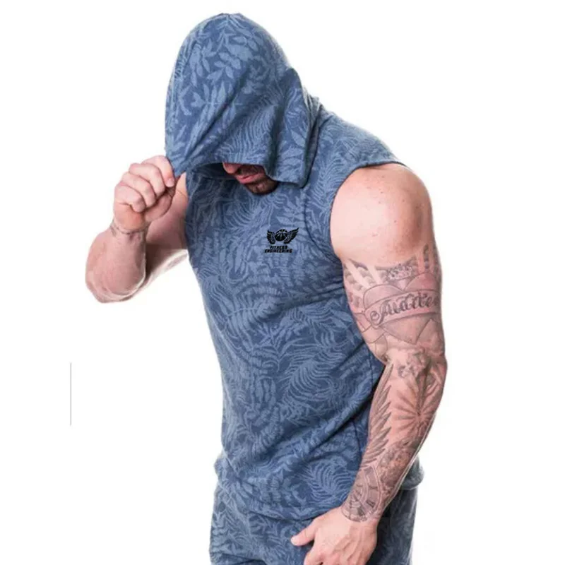 Men's Hooded Running Jacket Sleeveless Solid Color Cardigan Sweatshirt Hoody Tops Gyms Sport Vest Camouflage Fashion Color
Men's Hooded Running Jacket Sleeveless Solid Color Cardigan Sweatshirt Hoody Tops Gyms Sport Vest Camouflage Fashion Color