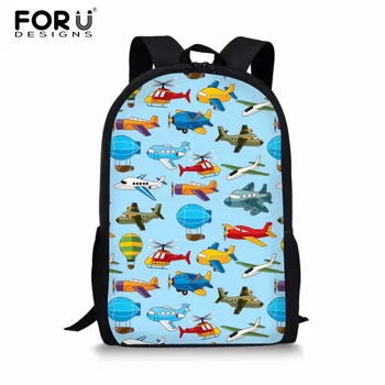FORUDESIGNS Kids Cartoon 3D School Bags Aircraft Puzzle Canvas School Bags for Girls Kids Boys Casual Book Bags Student Bolsas
FORUDESIGNS Kids Cartoon 3D School Bags Aircraft Puzzle Canvas School Bags for Girls Kids Boys Casual Book Bags Student Bolsas