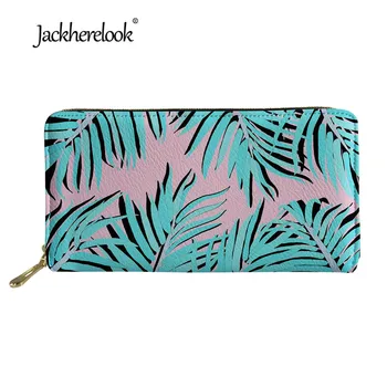 Jackherelook 3D Green Plant Palm Leaves Prints Women's Purse Long High Quality Ladies Coin Storage Cases Money Bags Wallet Woman
Jackherelook 3D Green Plant Palm Leaves Prints Women's Purse Long High Quality Ladies Coin Storage Cases Money Bags Wallet Woman