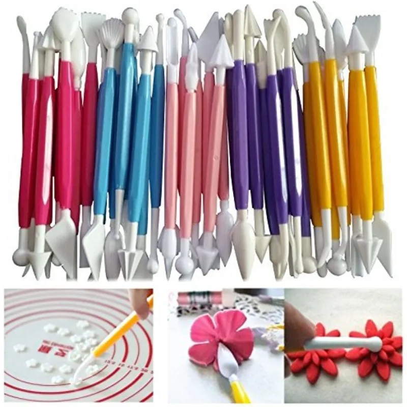 Fondant Cake Tools Set Of 8 Pcs/Set Fondant Carving Knife Chocolate Cake Carved Flower Carving Group Kneading Plastic Stick
Fondant Cake Tools Set Of 8 Pcs/Set Fondant Carving Knife Chocolate Cake Carved Flower Carving Group Kneading Plastic Stick