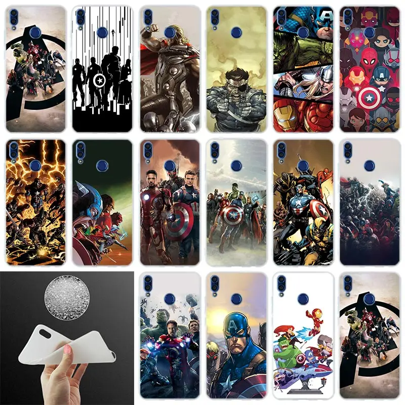 Silicone Back Cover Phone Case Marvel The Avengers stickers For Huawei Honor 10i 9i Lite 8a 8x max 8c 7x 7a pro 6x V20 Paly Soft
Silicone Back Cover Phone Case Marvel The Avengers stickers For Huawei Honor 10i 9i Lite 8a 8x max 8c 7x 7a pro 6x V20 Paly Soft