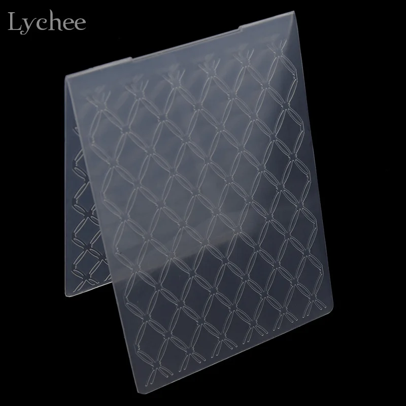 Plastic Embossing Folder For Scrapbook DIY Album Card Tool Plastic Template Stamp Lace Rhombus Design Card Making Decoration
Plastic Embossing Folder For Scrapbook DIY Album Card Tool Plastic Template Stamp Lace Rhombus Design Card Making Decoration